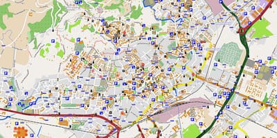 Peta di milan